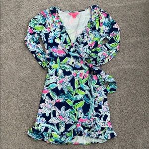 Lily Pulitzer wrap romper